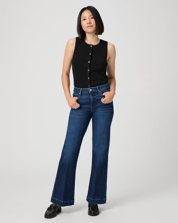 paige Leenah Petite Wide Leg Jean