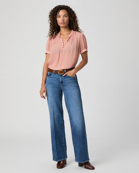 Paige Marsala Blouse