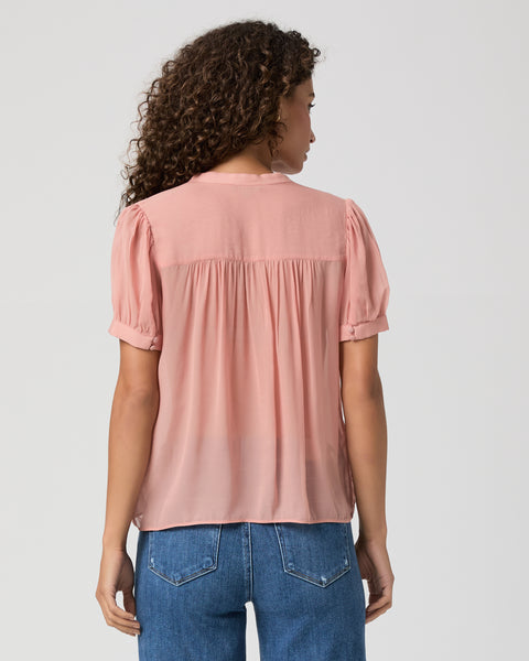 Paige Marsala Blouse