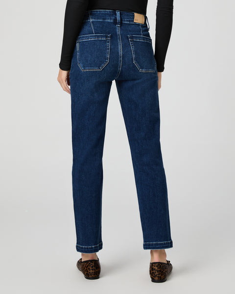 Paige Mayslie Straight Ankle Jean