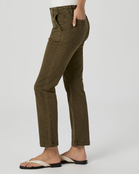 Paige Mayslie Straight Ankle Pant