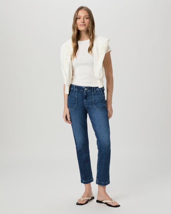 paige Mayslie Straight Ankle Pant