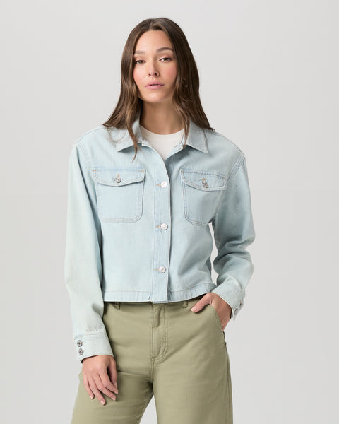 Paige Natalia Cropped Shacket