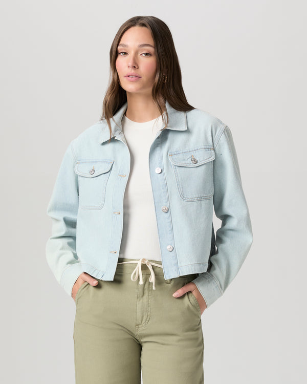 paige Natalia Cropped Shacket