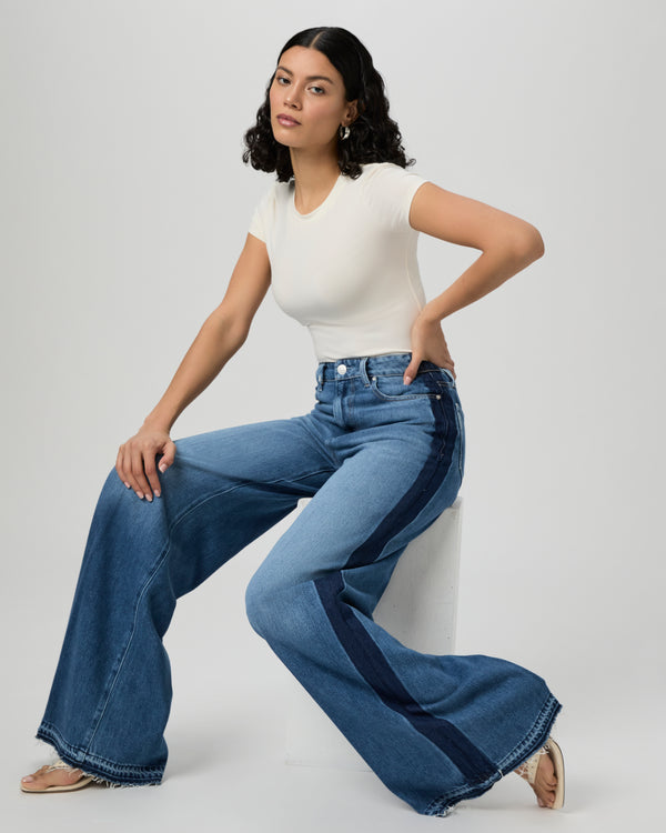 paige Portia Wide Leg Jean