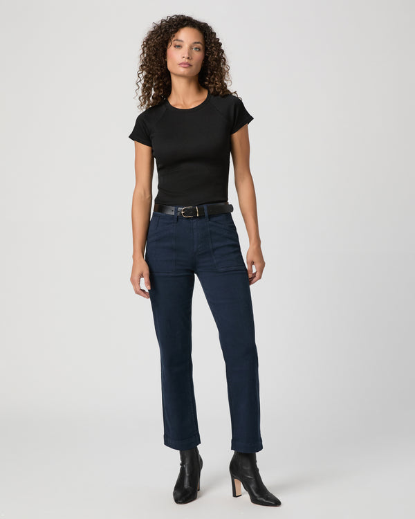 paige Quincy Ankle Straight Pant