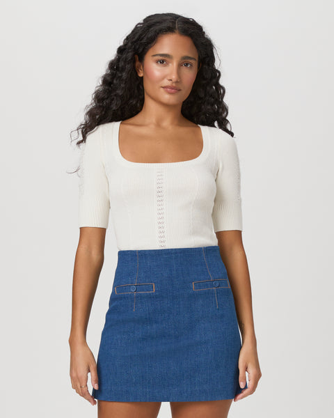 Paige Racquel Mini Skirt