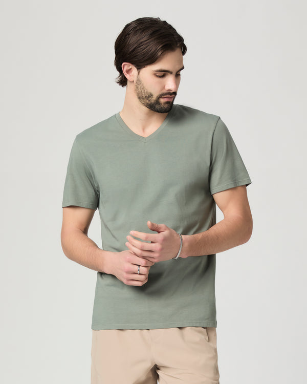 paige Restin V Neck Tee