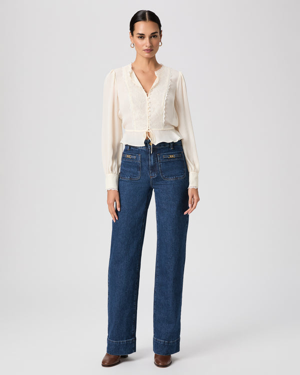 paige Sasha 32" Wide Leg Jean