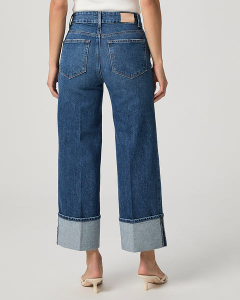 Paige Sasha Ankle Wide Leg Jean