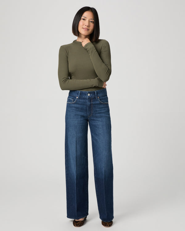 paige Sasha Petite 30" Wide Leg Jean