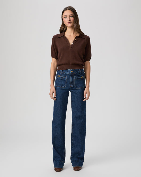 paige Sasha Wide Leg Jean