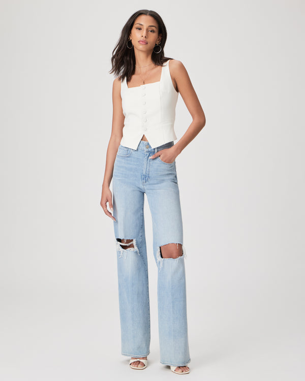 paige Sasha Wide Leg Jean