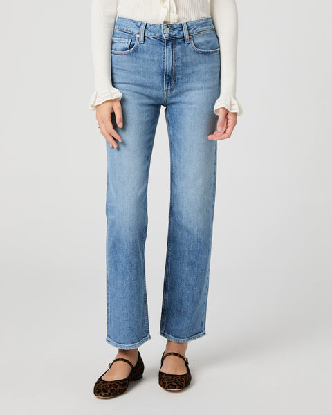 Paige Stevie Ankle Straight Jean