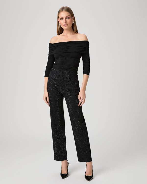 paige Stevie Ankle Straight Jean