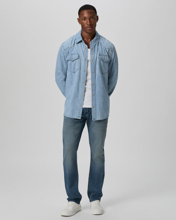 paige Transcend Federal Slim Straight Jean