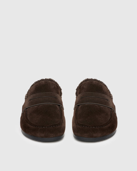 Paige Wynn Shearling Slide