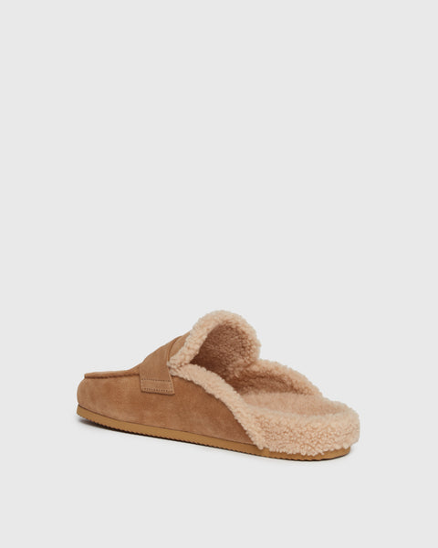 Paige Wynn Shearling Slide