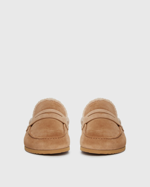 Paige Wynn Shearling Slide