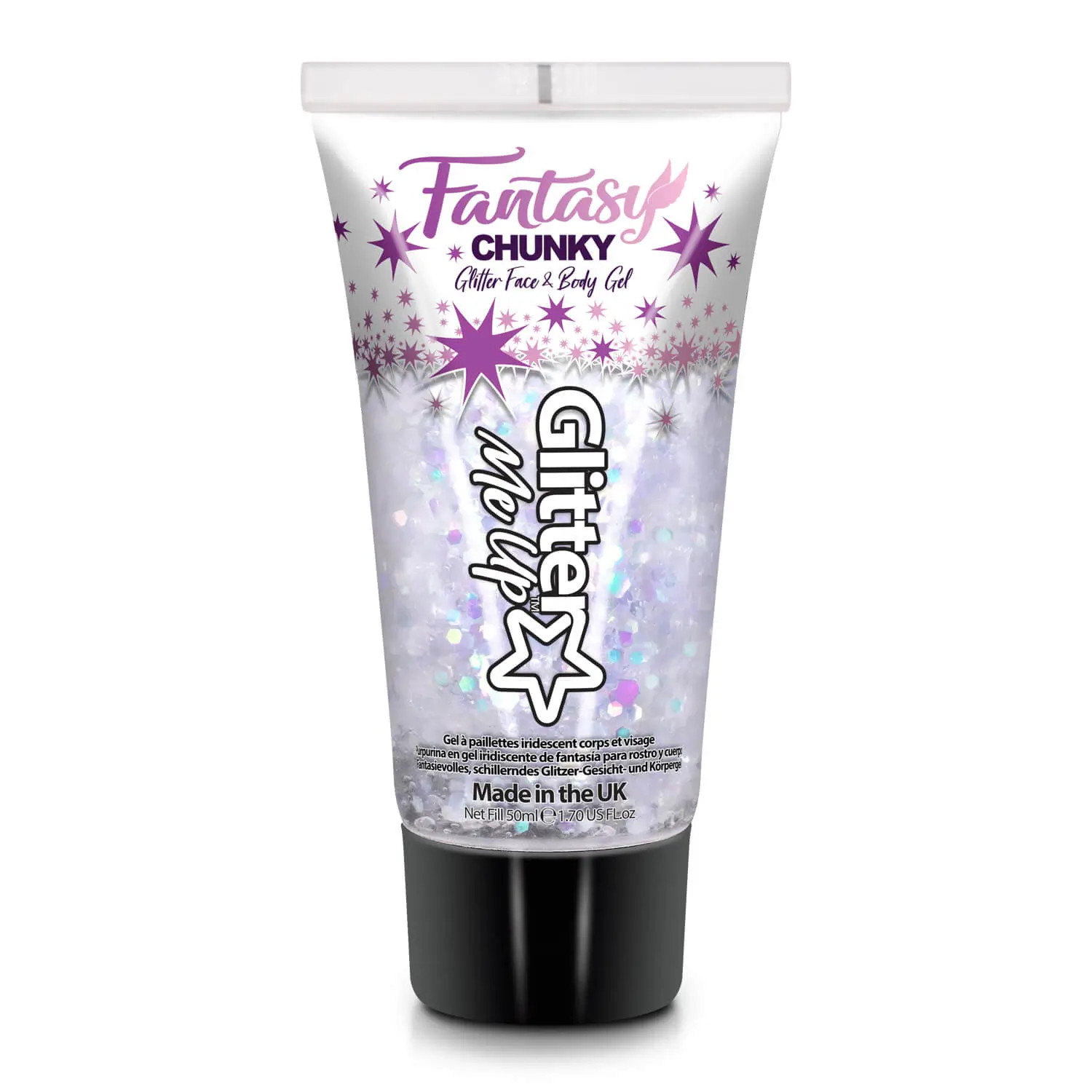 paintglow Fantasy Iridescent Chunky Glitter Gel 50ml