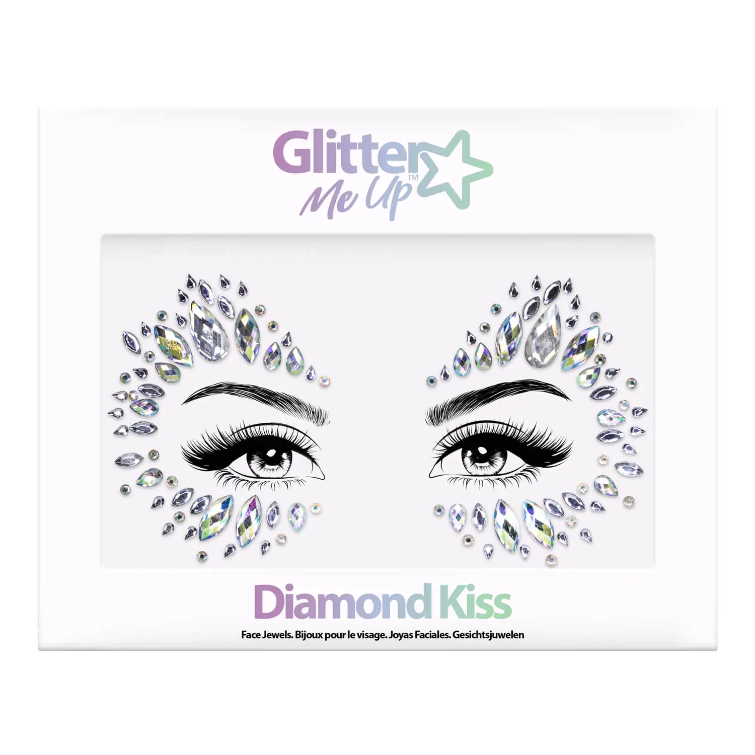 paintglow Diamond Kiss Face Jewels