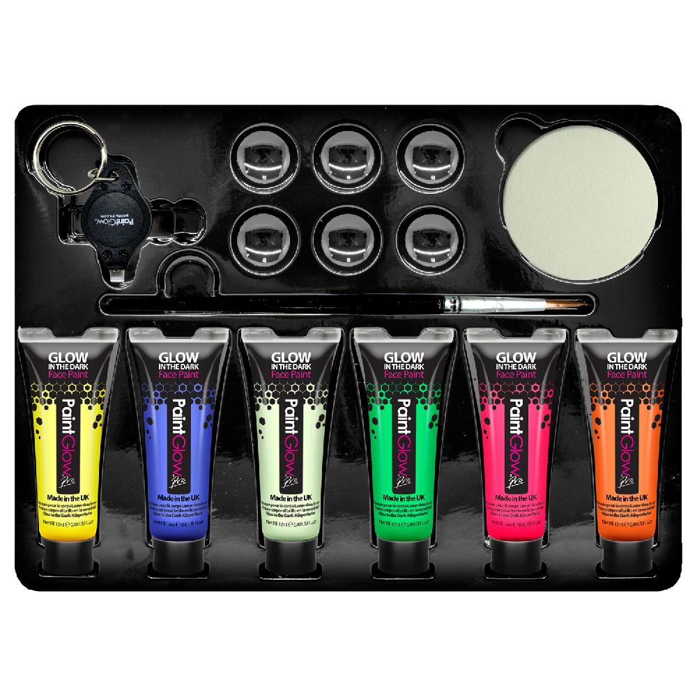 Paintglow Glow In The Dark Face & Body Paint Giftset