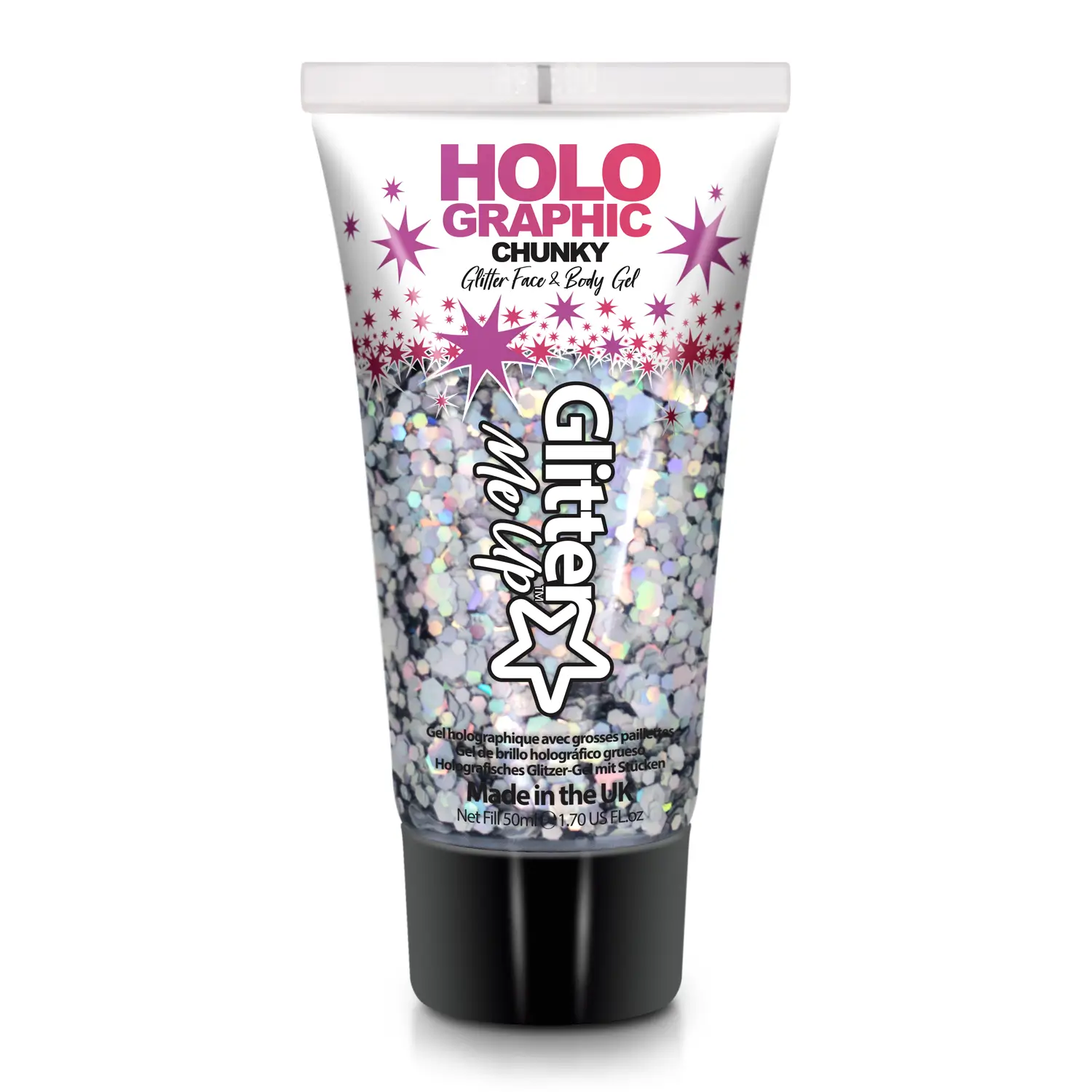 paintglow Holographic Chunky Glitter Gel 50ml