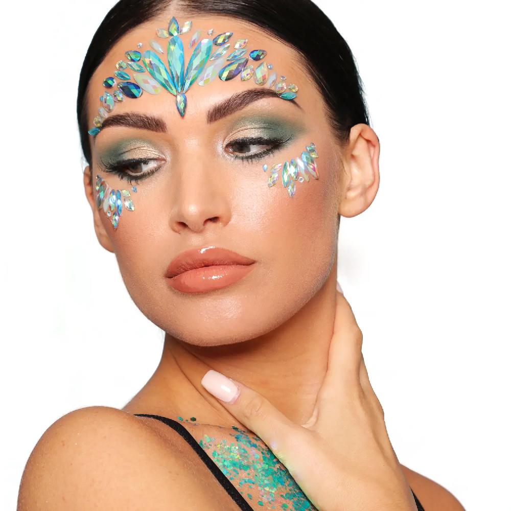 Paintglow Iridescent Mermaid Face Jewels