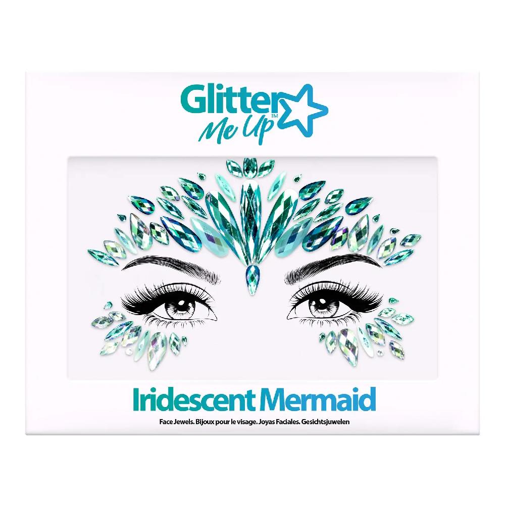 paintglow Iridescent Mermaid Face Jewels
