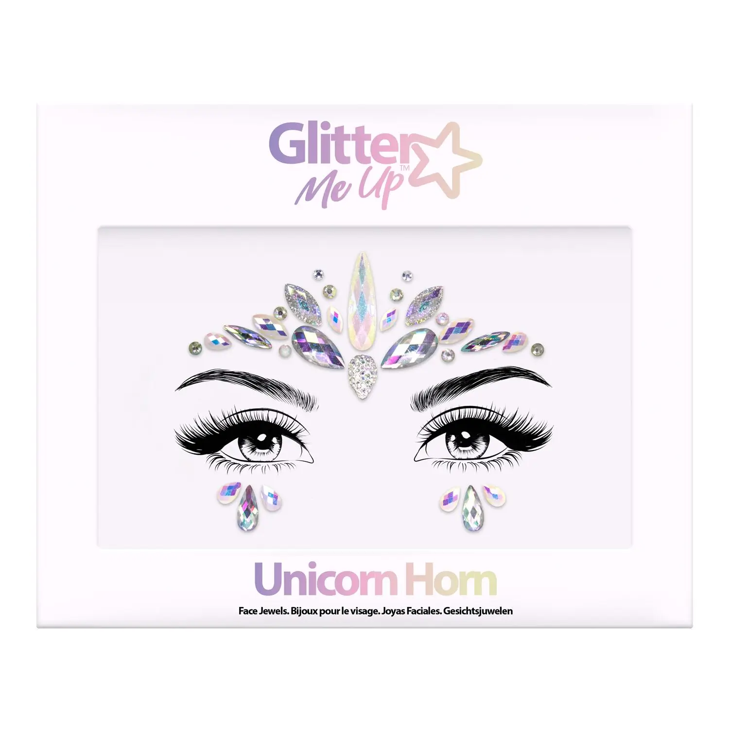 paintglow Unicorn Horn Face Jewels