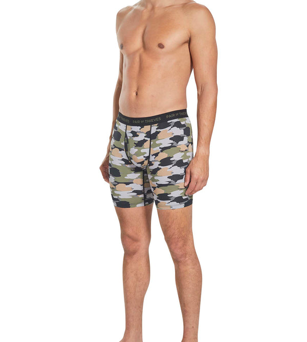 Pair Of Thieves Long Boxer Briefs 2 Pack