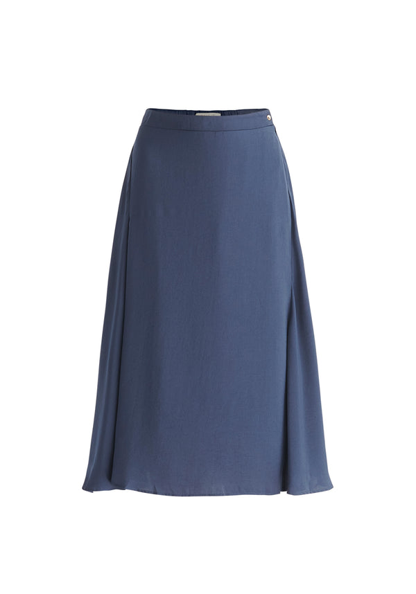 Paisie Asymmetric Hem Skirt