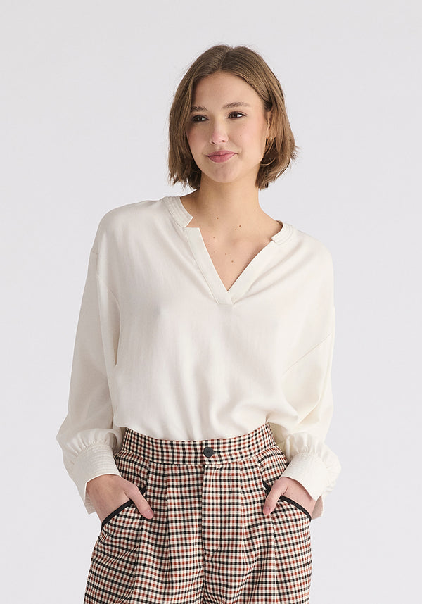 paisie Batwing Lyocell Blouse