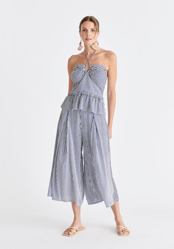 paisie Belted Pleated Culottes