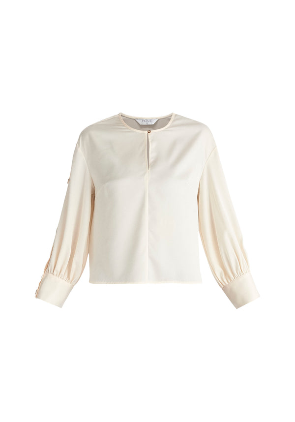 Paisie Button Sleeve Blouse