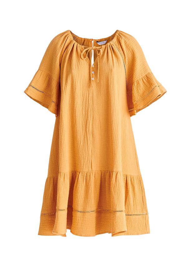 Paisie Cheesecloth Swing Dress