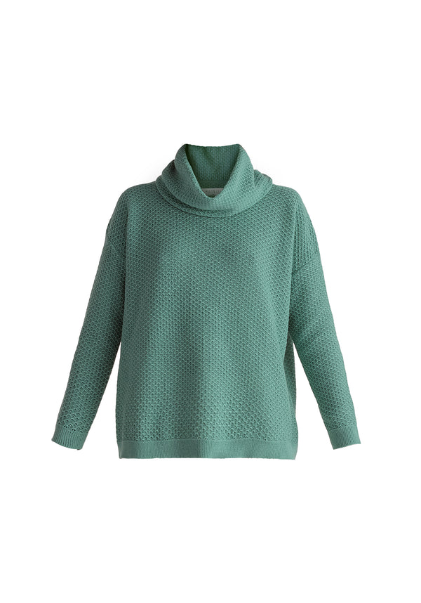 Paisie Cowl Neck Jumper