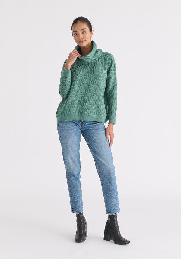 Paisie Cowl Neck Jumper