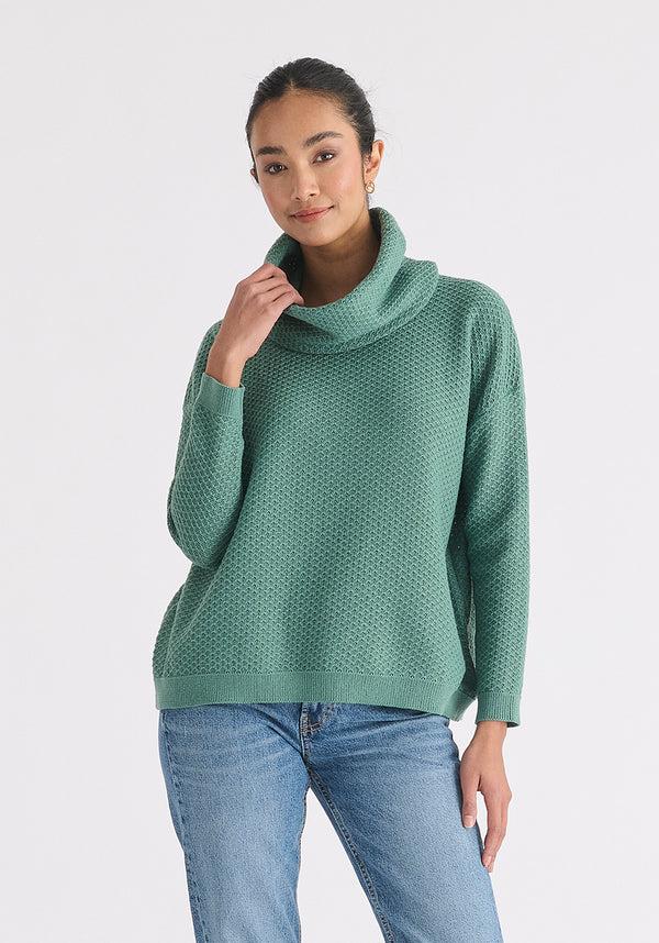 paisie Cowl Neck Jumper