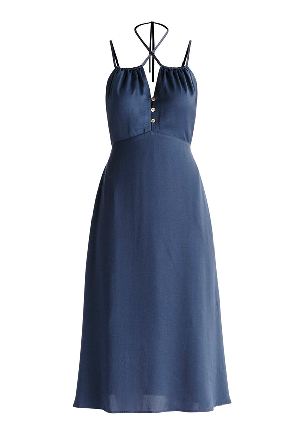 Paisie Cross Strap Dress