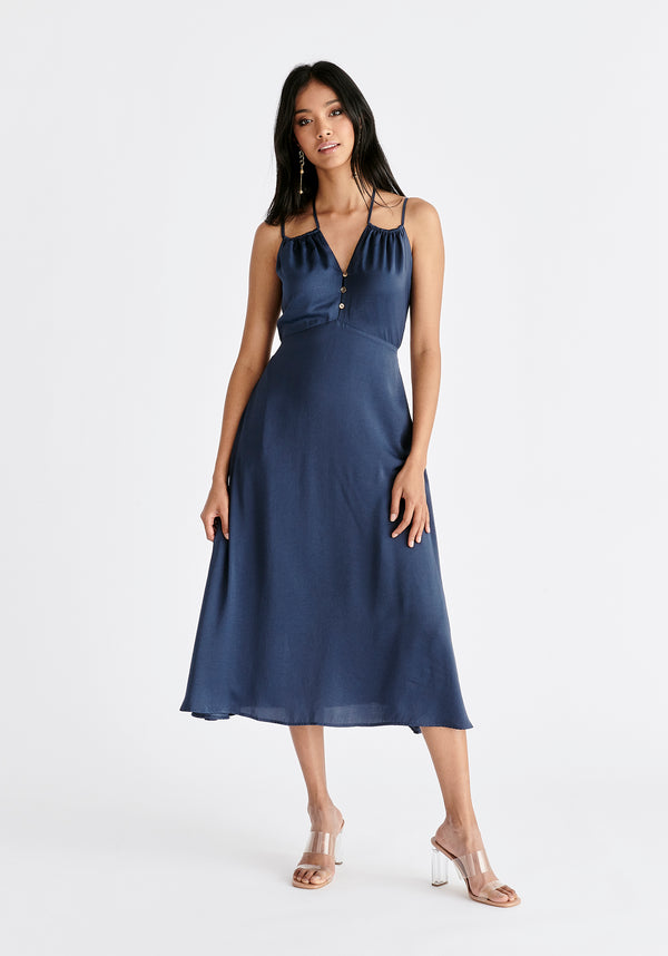 Paisie Cross Strap Dress