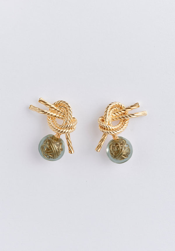 Paisie Double Knot Earrings