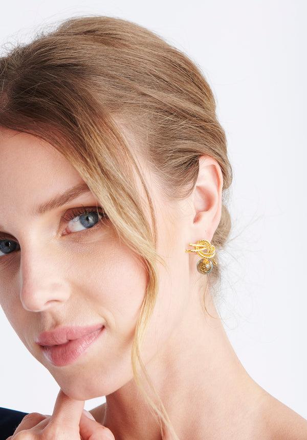 Paisie Double Knot Earrings