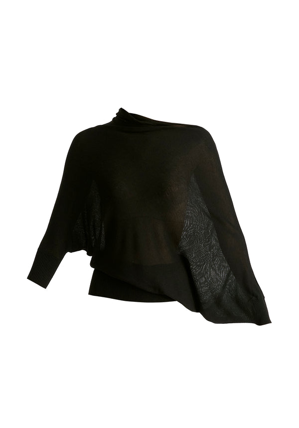 Paisie Draped Knit Top