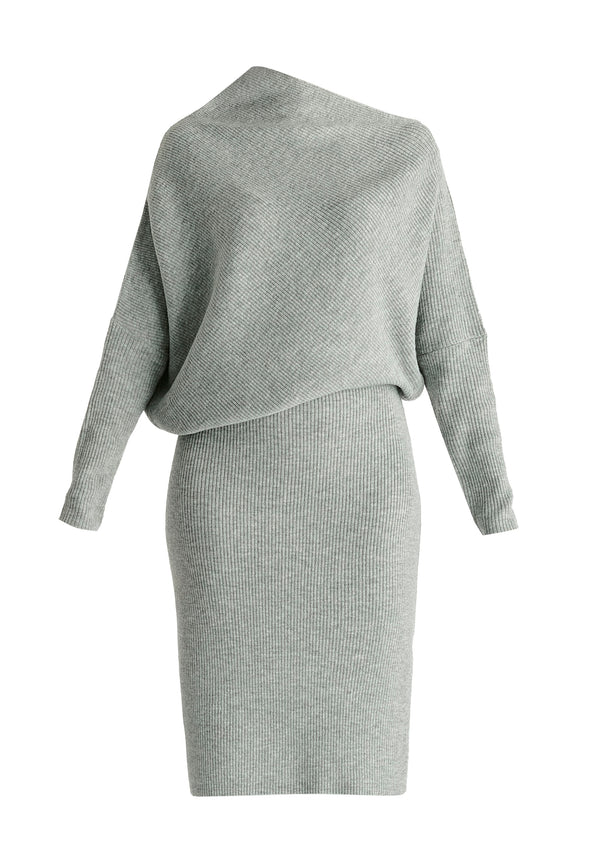 Paisie Draped Knitted Dress