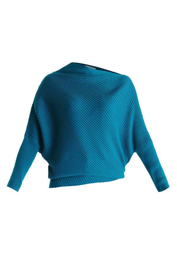 Paisie Draped Knitted Jumper