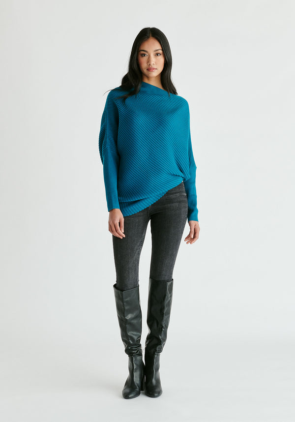 Paisie Draped Knitted Jumper
