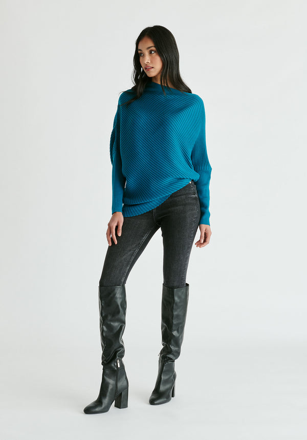 Paisie Draped Knitted Jumper
