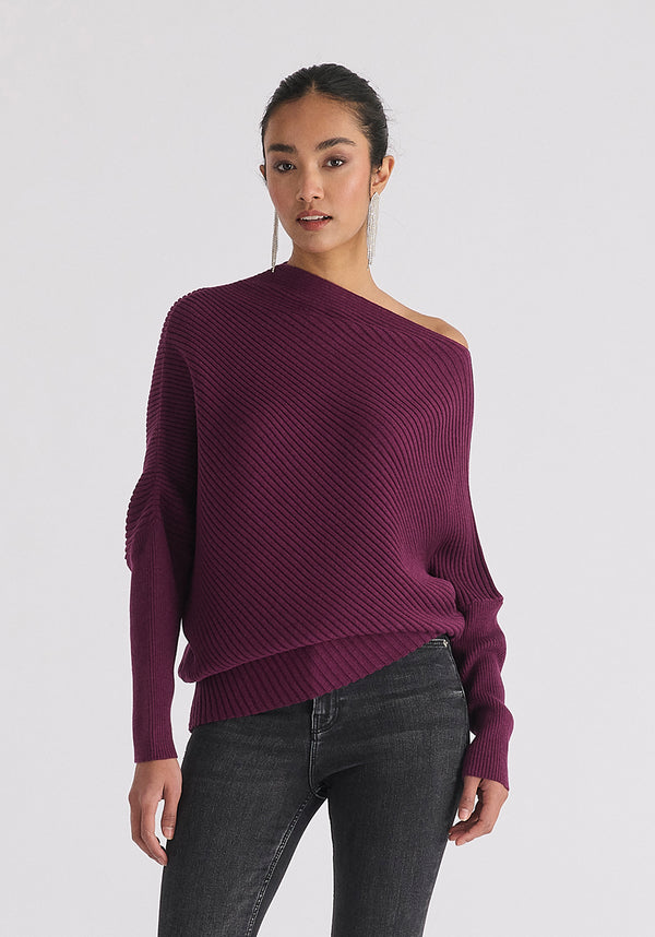 Paisie Draped Knitted Jumper