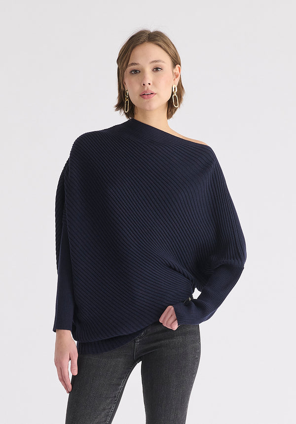 Paisie Draped Knitted Jumper